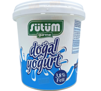 Sütüm Naturjoghurt 3,8% Fett 1kg